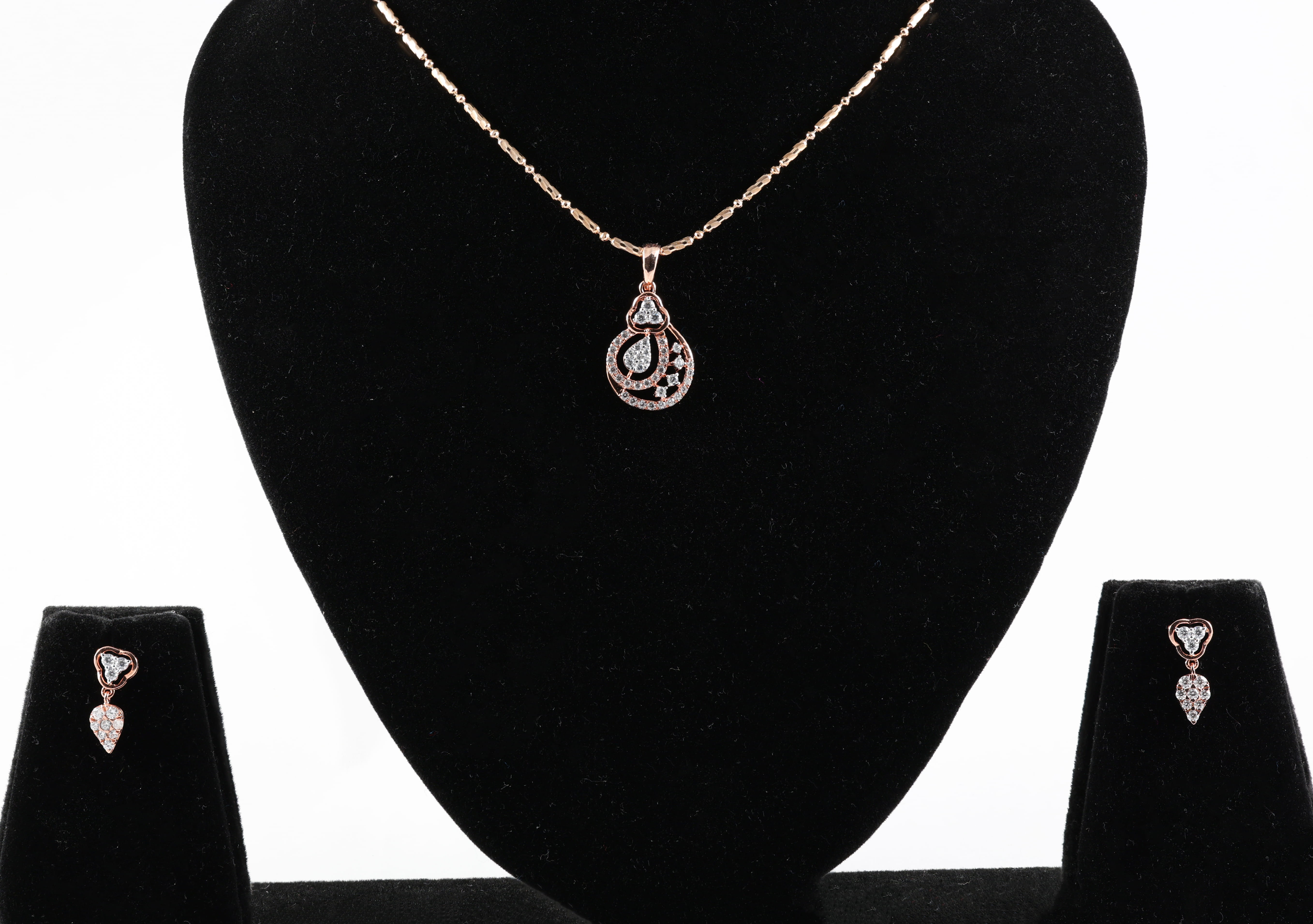 Whimsy Paisley Pendant Set