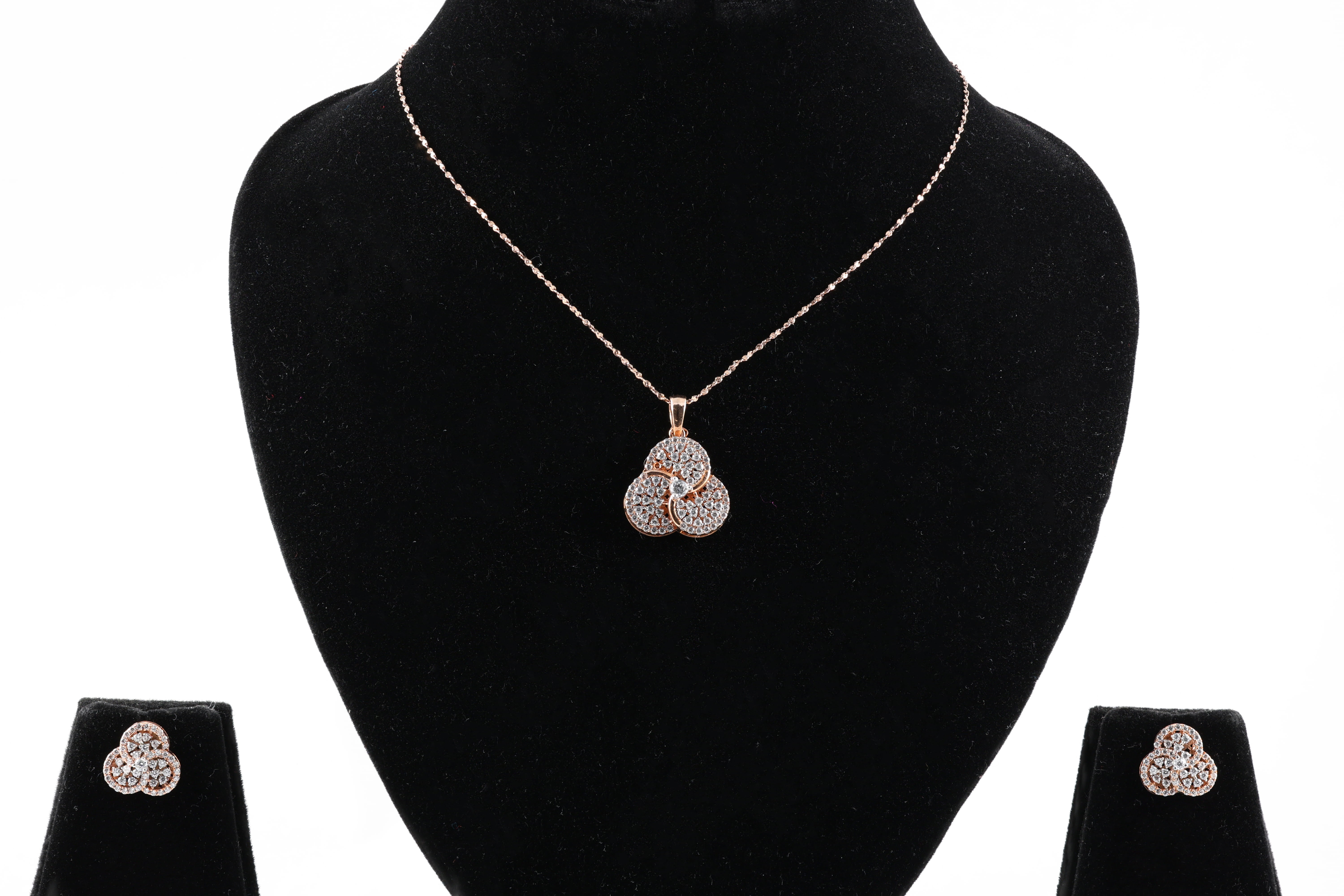 Trio Bloom Diamond Set
