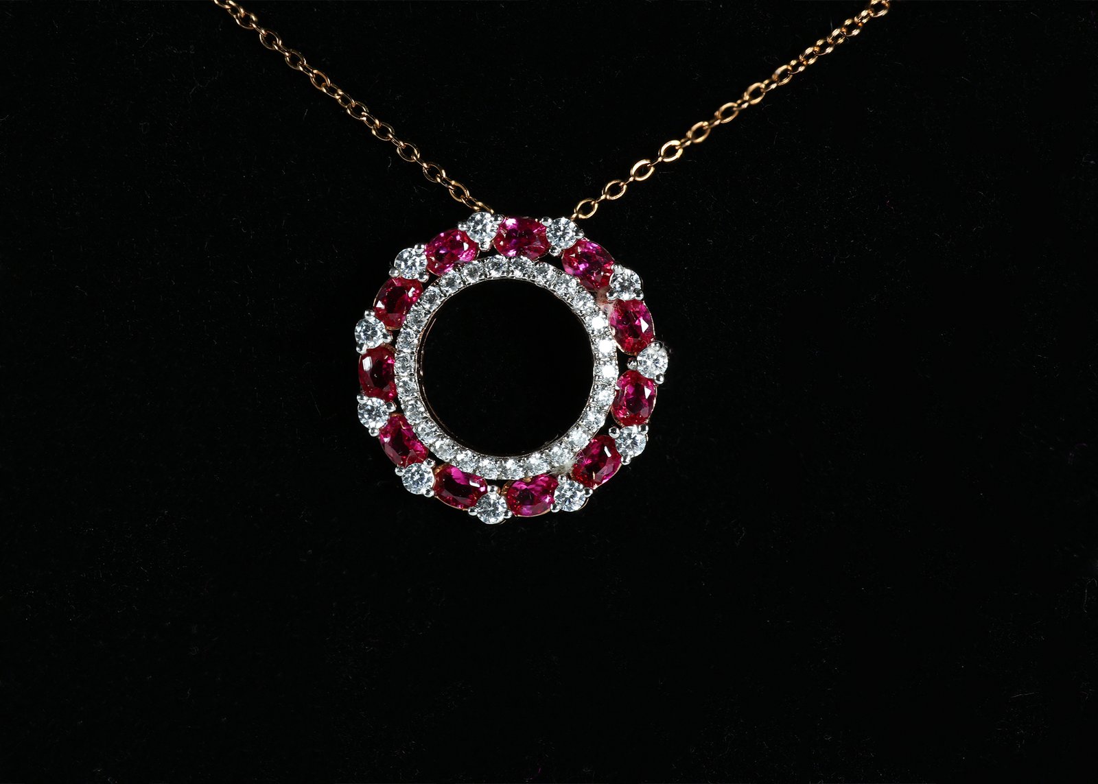 Crimson Halo Pendant - Image 2