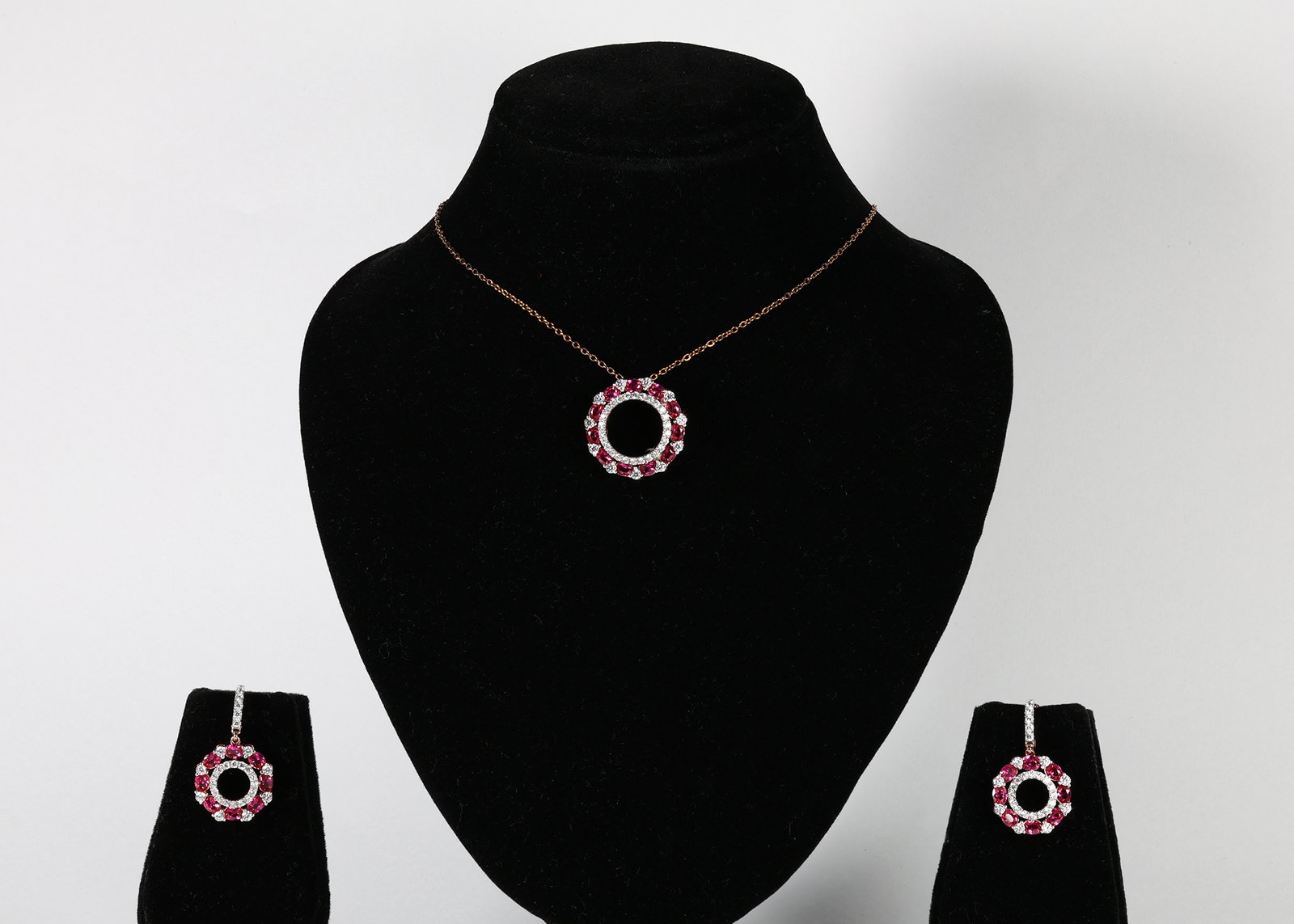 Crimson Halo Pendant